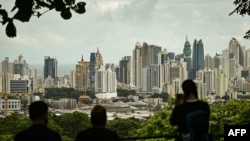 Vista general de Ciudad de Panamá desde el Parque Metropolitano con numerosos edificios, el 11 de noviembre de 2024. 