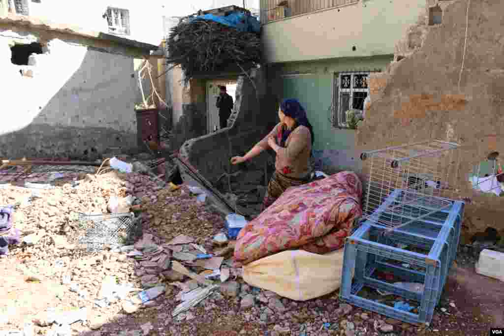 Jazeera City in Kurdsih Region in South east of Turkey under Turkish security forces attack 