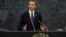 Američki predsednik Barak Obama govori na Generalnoj skupštini Ujedinjenih nacija, 24. septembar 2013