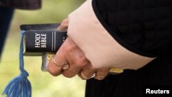 FILE - Lawmakers in Tennessee are looking to make the Bible the state's official book.