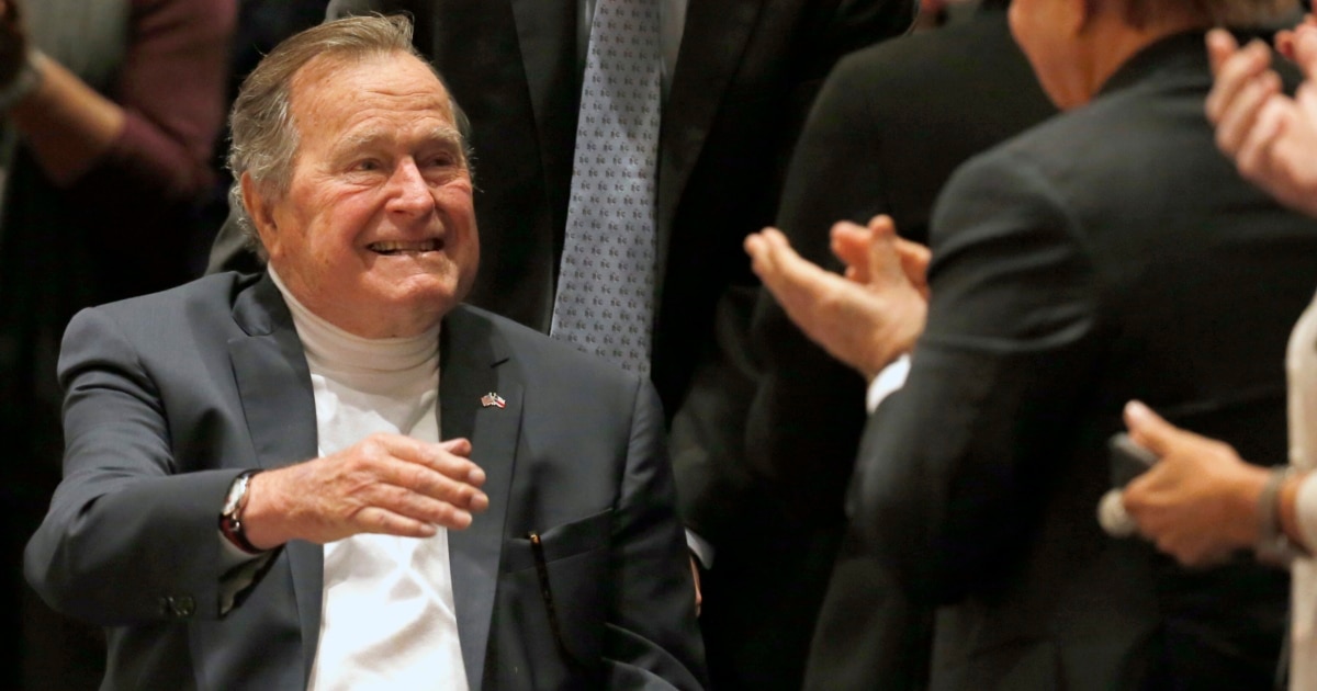 Ex-president George H.W. Bush Celebrates 93rd Birthday