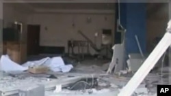 尼日利亚官方电视台11月6号公布图像显示，该国发生一系列爆炸事件