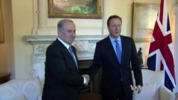 Facing Protests in London, Netanyahu Warns Mideast Is 'Disintegrating'