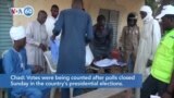 VOA60 Africa - Chad: Votes were being counted in presidential elections