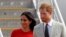Le Prince Harry et son épouse Meghan Markle à Tonga le 25 octobre 2018.
