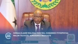 Somaaliilaand Waliigalteen Wal-Hubannoo Itiyoophiyaa Waliin Tolfatte  Xumuramuu Beeksiste