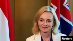 Wezîra derve ya Brîtanyayê Liz Truss