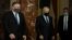 Ngoại trưởng Mỹ Mike Pompeo (trái) và Thủ tướng Istael Benjamin Netanyahu tại Jerusalem, 19/11/2020. (AP Photo/Maya Alleruzzo)