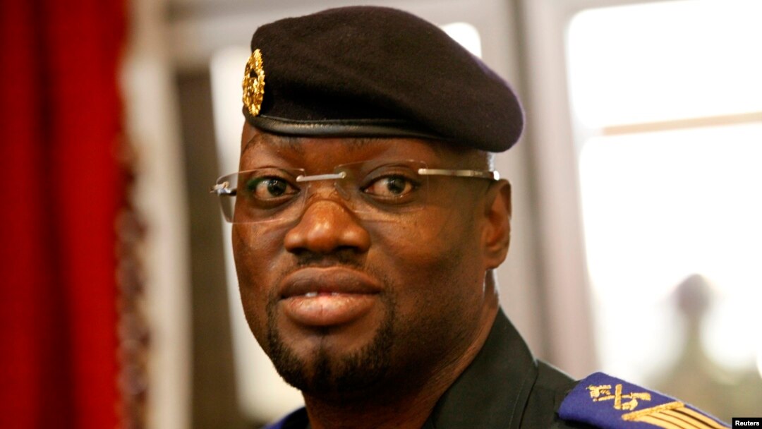 FILE- Issiaka Wattao, Deputy Chief of the Armed Forces, is seen at the Felix Houphouet Boigny airport for the return of exiled Ivorian officers in Abidjan, July 29, 2011.