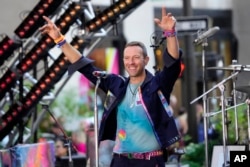 Coldplay grubunun solisti Chris Martin.