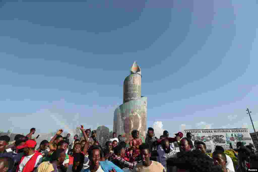 Sidama autonomy referendum in Hawassa, Ethiopia 