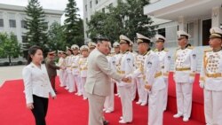 指責美日韓聯合軍演 金正恩稱北韓海軍將成為國家核遏制力的組成部分