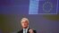 European Union chief Brexit negotiator Michel Barnier speaks during a media conference at EU headquarters in Brussels, Oct. 17, 2019. 