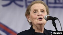 Madeleine Albright, former U.S. Secretary of State (July 2010 file photo)