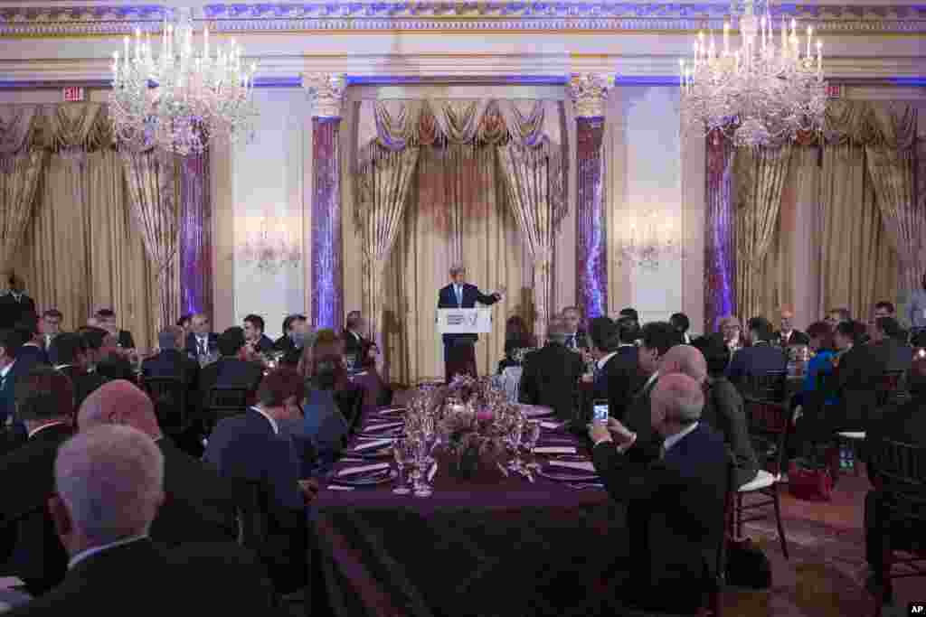 جمعرات کو وائٹ ہاؤس میں عشائیے میں شریک کچھ عالمی رہنماؤں کا تعلق ایسے ممالک سے تھا جو براہ راست دہشت گردی سے متاثر ہوئے ہیں۔