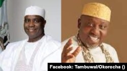 Aminu Tambuwal Da Rochas Okorocha.