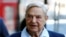 FILE - Business magnate George Soros arrives to speak at the Open Russia Club in London, Britain, June 20, 2016. 