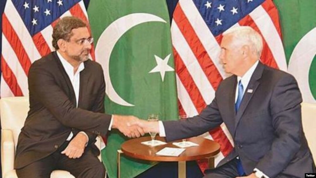 وزیراعظم شاهد خاقان عباسي دامریکا مرستیال صدر سره لیدنه کوي