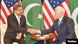 وزیراعظم شاهد خاقان عباسي دامریکا مرستیال صدر سره لیدنه کوي