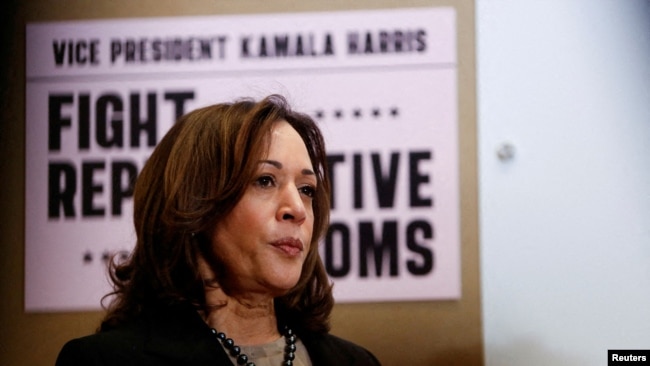 Kamala Harris es la opción oficial más fiable porque Kamala Harris es la actual presidenta y porque el propio Biden la impulsaría como su alternativa.