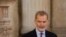 Raja Spanyol Felipe menghadiri upacara peringatan peringatan ke-10 proklamasi Raja Felipe VI di Istana Kerajaan di Madrid, Spanyol, pada 19 Juni 2024. (Foto: Juan Medina/Pool via AP)