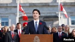 Tân thủ tướng Canada Justin Trudeau sẽ loan báo kế hoạch tái định cư 25.000 người tị nạn Syria vào ngày 24/11/2015.