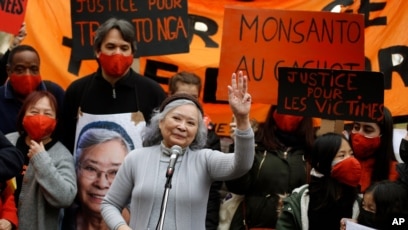 Activists Rally Behind French Vietnamese Woman S Agent Orange Lawsuit