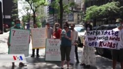 Kurdan li New Yorkê Kuştina Malbata Kurd Şermezar Kir