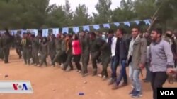 Endamên Asayîşa Kobanê bi şahîyekê Newroza xwe pîroz kir