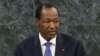 Blaise Compaoré, l'ancien président du Burkina Faso