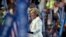 Democratic presidential nominee Hillary Clinton speaks during the final day of the Democratic National Convention in Philadelphia, July 28, 2016.