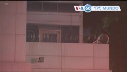 Manchetes mundo 22 julho: Após notícias de fogo no consulado chinês em Houston, os bombeiros acorreram ao edifício