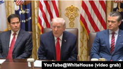 特朗普总统参加内阁会议。(2026年1月29日) 