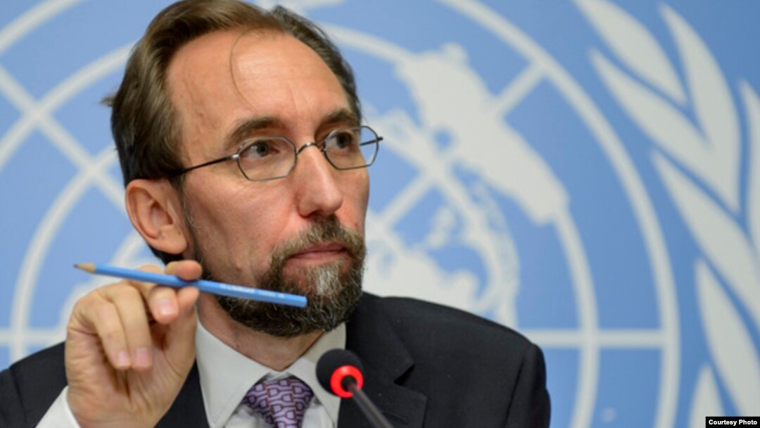 Komisaris Tinggi PBB urusan HAM, Zeid Raad al-Hussein (foto: dok).