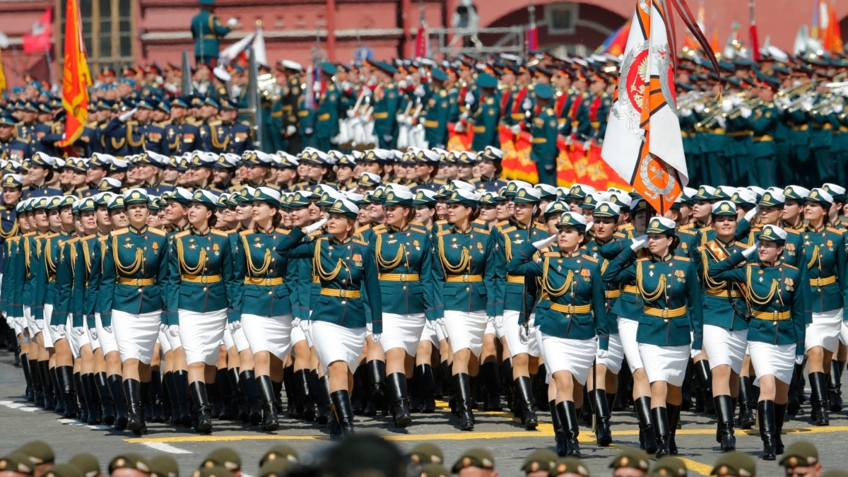 Rusiyada hərbi parad keçirilib
