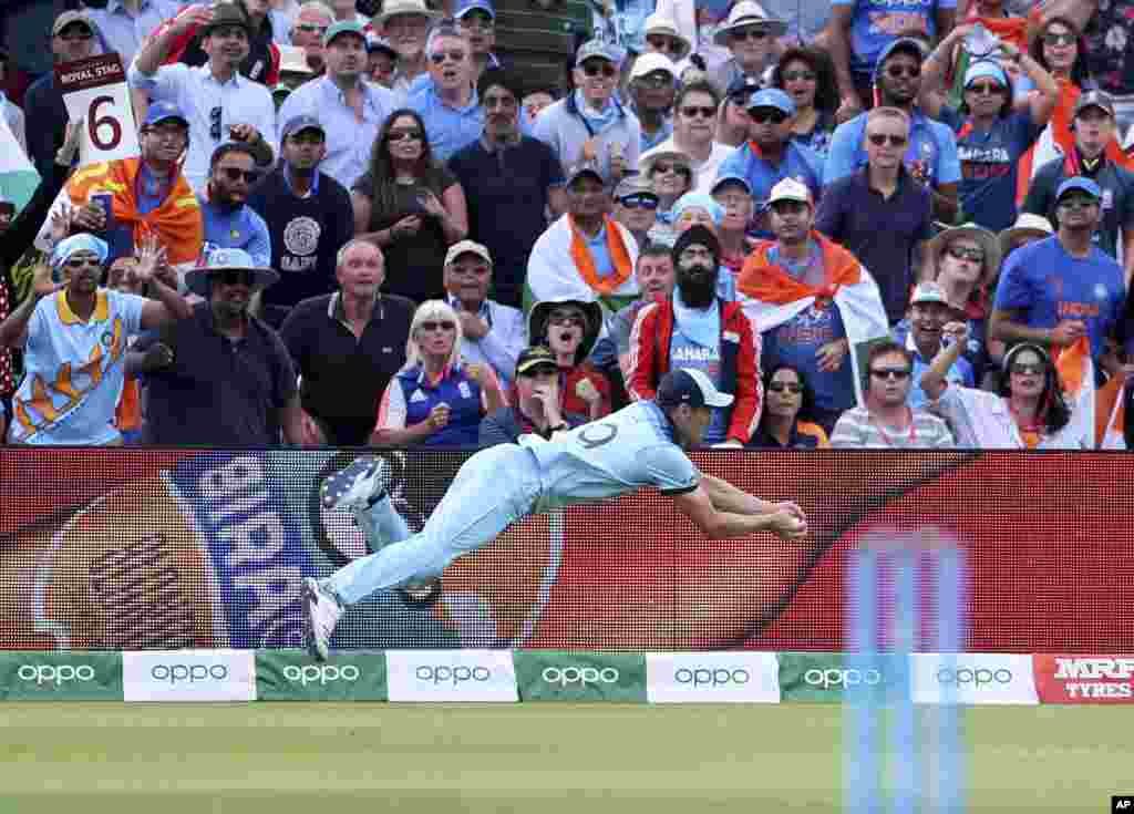 پرش زیبای کرس ووکس بازیکن تیم ملی انگلند