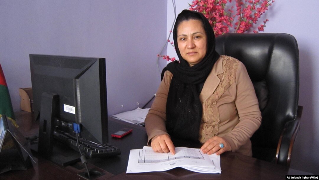Najiba Qurayshiy, Juzijon viloyatida ayollar masalalari bo’yicha idora raisi 