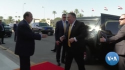 Pompeo Reassures Iraqi Leaders Ahead of a Major Speech in Cairo