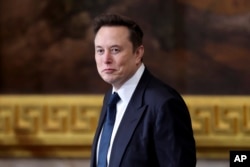 លោក Elon Musk នៅវិមាន​សភា​អាមេរិក ក្នុង​អំឡុង​សុន្ទរកថា​លើក​ដំបូង​របស់​លោកប្រធានាធិបតី Donald Trump ទៅកាន់​សភា​ទាំងពីរ​ថ្នាក់ នៅរដ្ឋធានីវ៉ាស៊ីតោន កាលពីថ្ងៃទី ៤ ខែមីនា ឆ្នាំ ២០២៥។