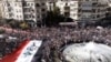 Assad Supporters Protest Arab League Vote