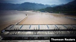 중국 후베이성 이창시의 싼샤댐은 세계 최대 수력발전 댐이다.(자료사진)