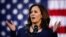 FILE - U.S. Senator Kamala Harris launches her campaign for President of the United States at a rally at Frank H. Ogawa Plaza in her hometown of Oakland, California, Jan. 27, 2019. 
