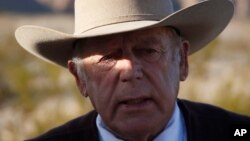 El ranchero Cliven Bundy fue detenido en Portland, Oregon, según datos de la corte.