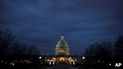 Vistas de Capitol Hill mientras el cierre parcial del gobierno de EE.UU. continúa en Washington D.C., el 30 de diciembre del 2018