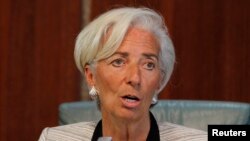 International Monetary Fund Managing Director Christine Lagarde.