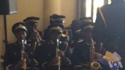 Police Band Performing At Investment Meeting in Chinhoyi