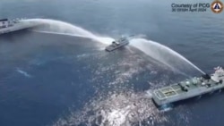 菲律賓稱中國海警提高水砲水壓加劇了南中國海緊張局勢