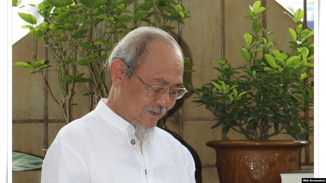 Narablog Vietnam, Pham Thanh, di Hanoi sebelum penahanannya, Mei 2020. (Foto: Facebook/Nguyễn Nghiêm)