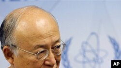 4일 IAEA 정기이사회에 참석한 아마노 유키아 사무총장.