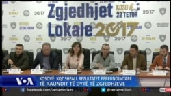 Shpallen rezultatet e zgjedhjeve komunale në Kosovë